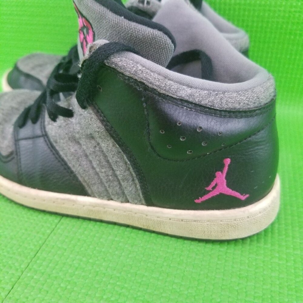 ✅Kids 2Y Jordan 1 Flight 4 Prem GP Hi Top Basketball Shoes Youth 828246-019 - Picture 14 of 16